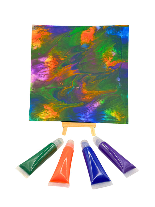 pawcasso murphy art kit canvas