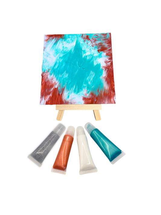 Pawcasso Mess-Free Dog Painting Kit Ellie Pack Canvas
