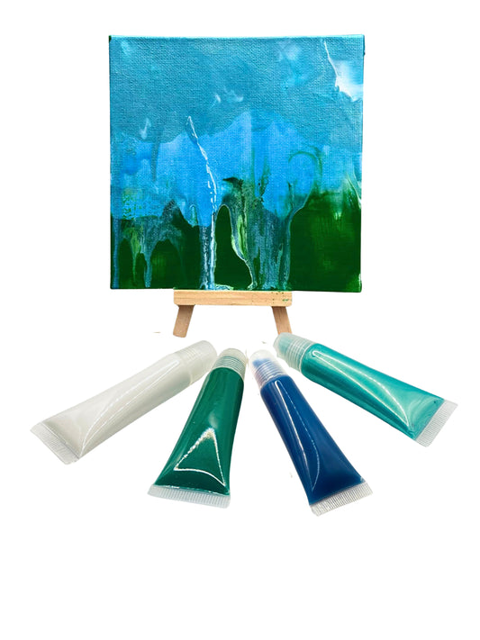 Pawcasso Mess-Free Dog Painting Kits the Coco Pack Canvas