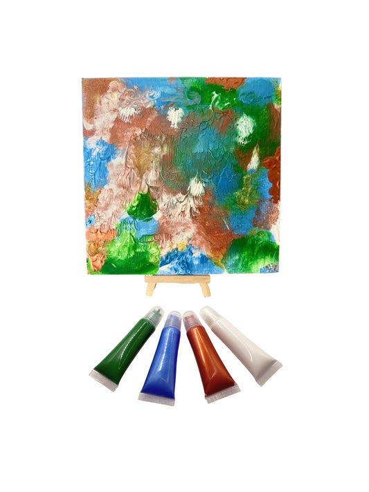 pawcasso samson art kit canvas