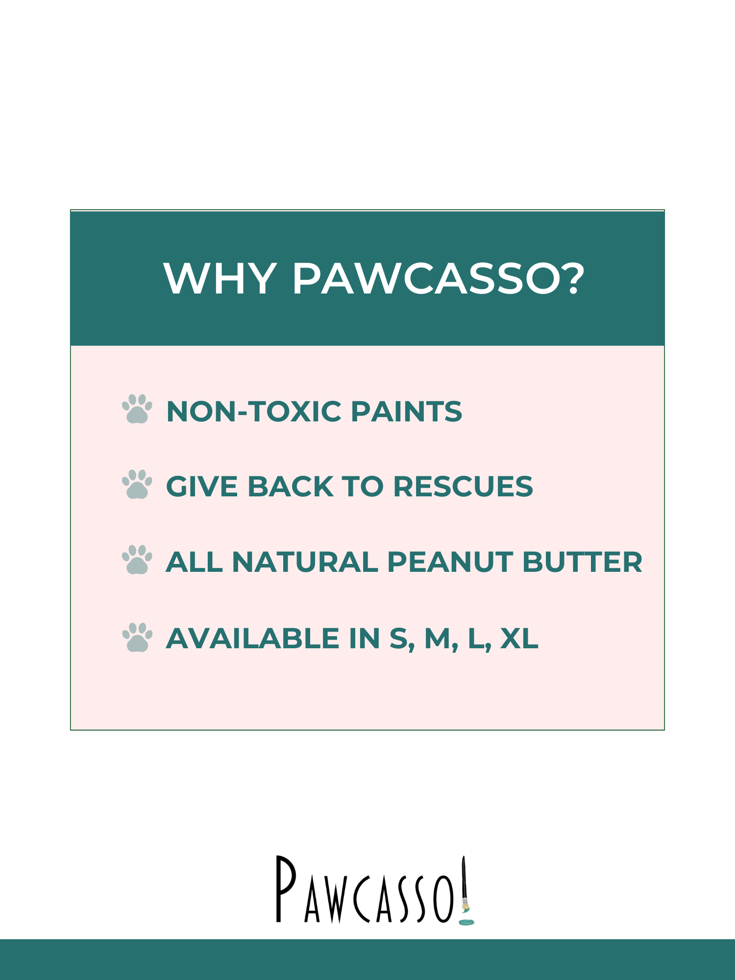 Ash Pack Mess Free Dog Painting Art Kit Pawcasso Why