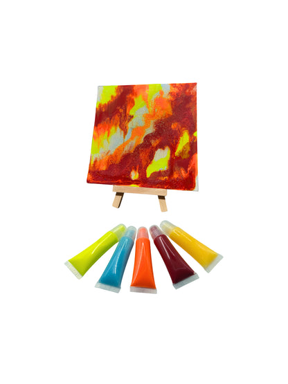 pawcasso boots art kit canvas