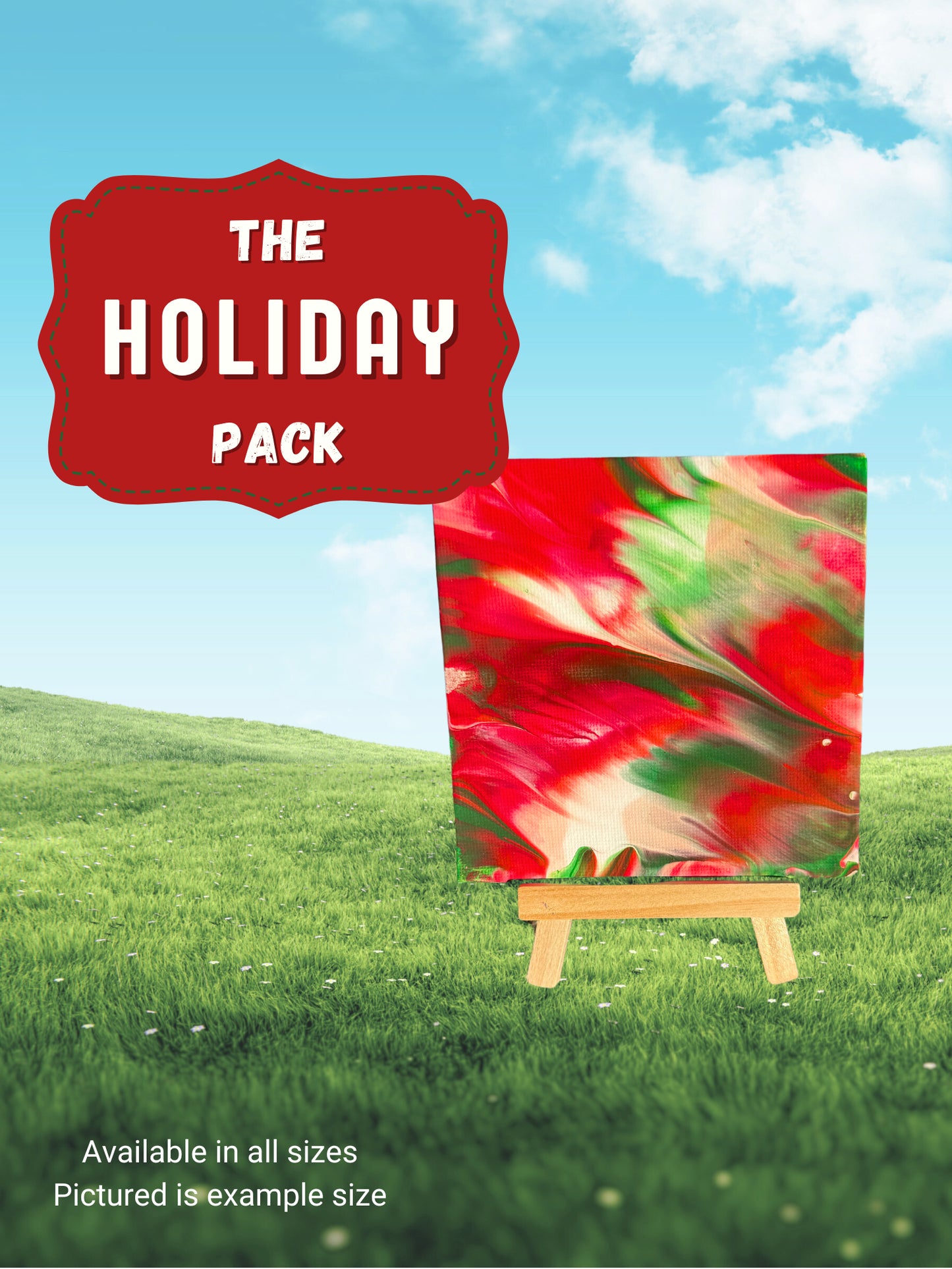 Pawcasso holiday art kit