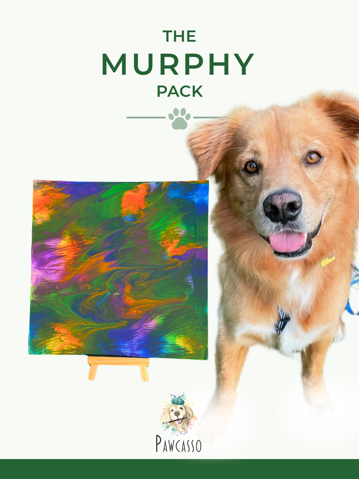 Pawcasso Murphy Painting Kit For Dogs