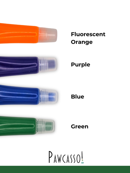 Pawcasso Murphy Painting Kit For Dogs Colors
