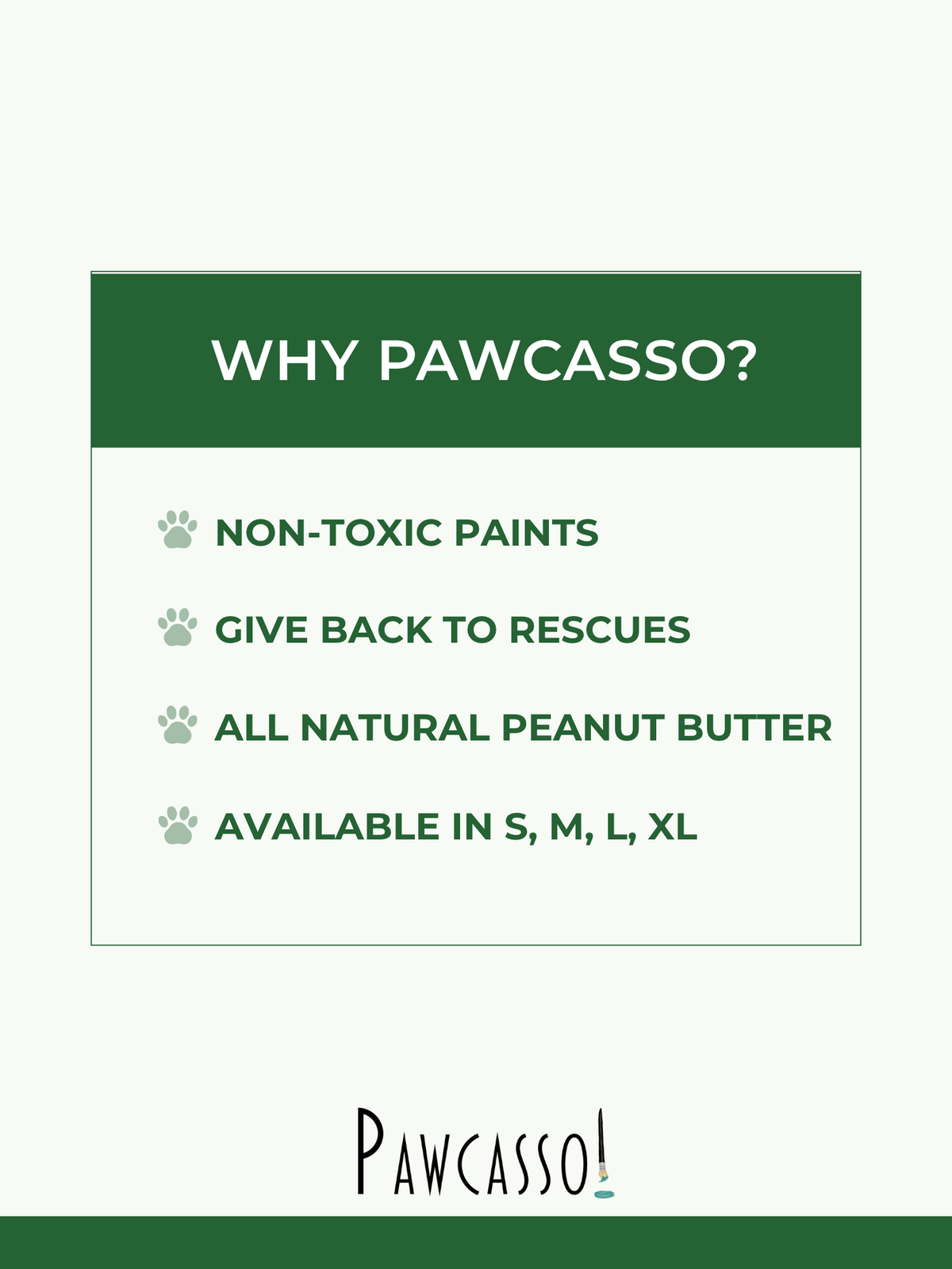 Pawcasso Murphy Painting Kit For Dogs Why 