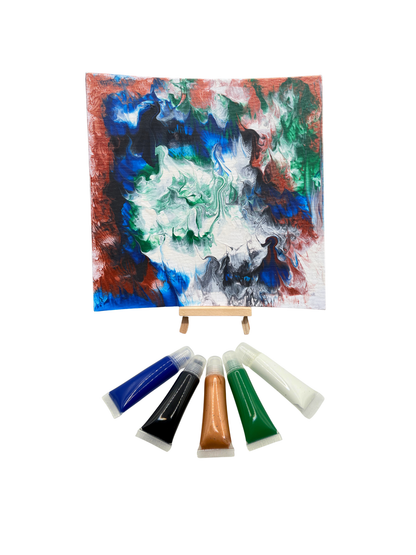Pawcasso Mess-Free Dog Painting Kit Boden Pack Canvas