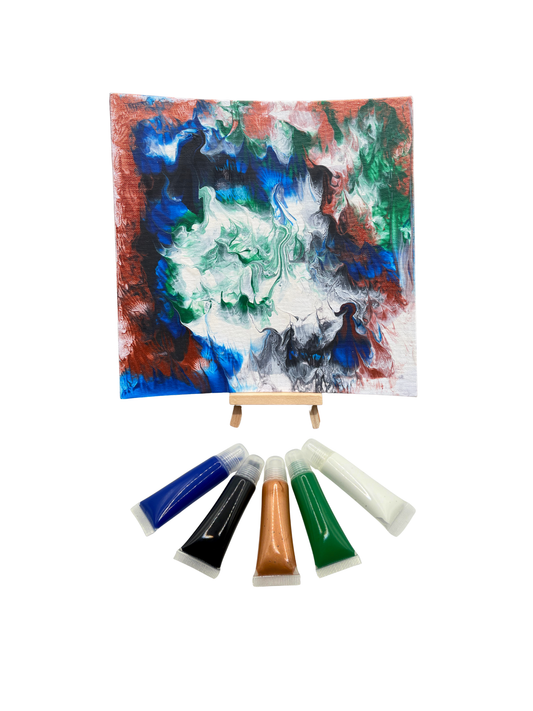 Pawcasso Mess-Free Dog Painting Kit Boden Pack Canvas