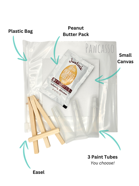 Pawcasso Small Custom Kit Components
