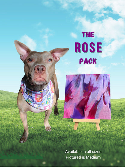 pawcasso rose art kit