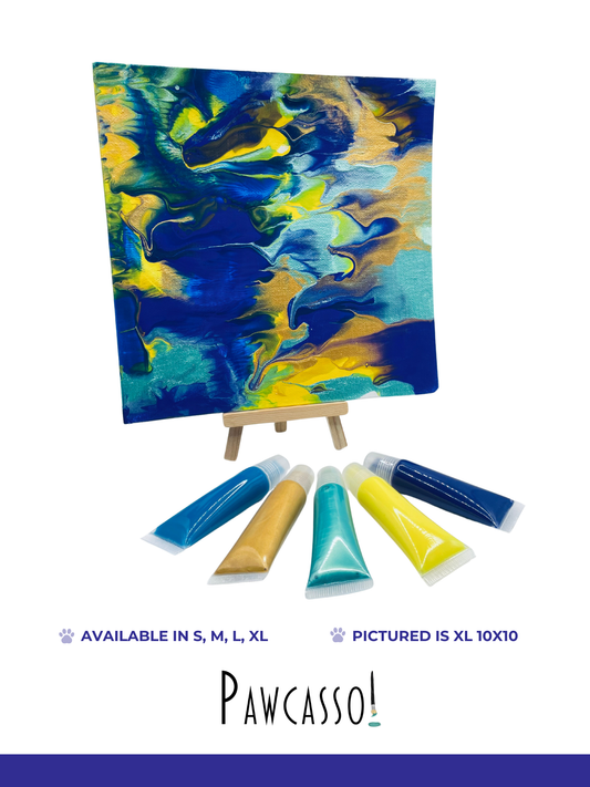 Spooks Mess-Free Dog Painting Kit Pawcasso Sizes