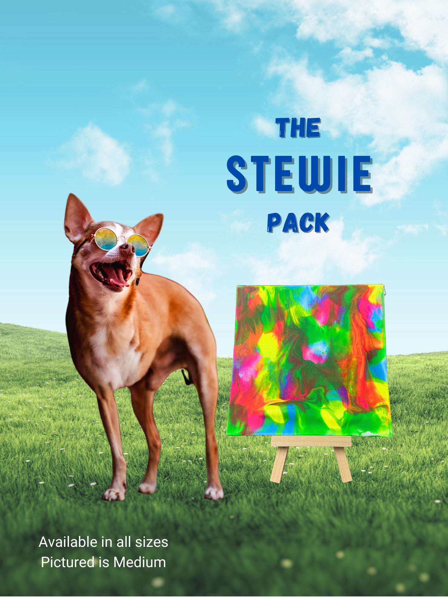 pawcasso Stewie art kit