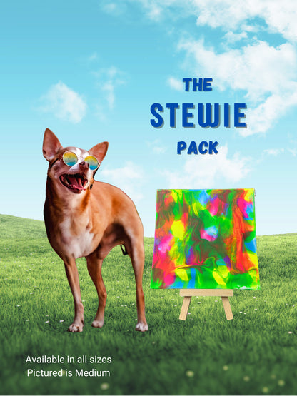 pawcasso Stewie art kit