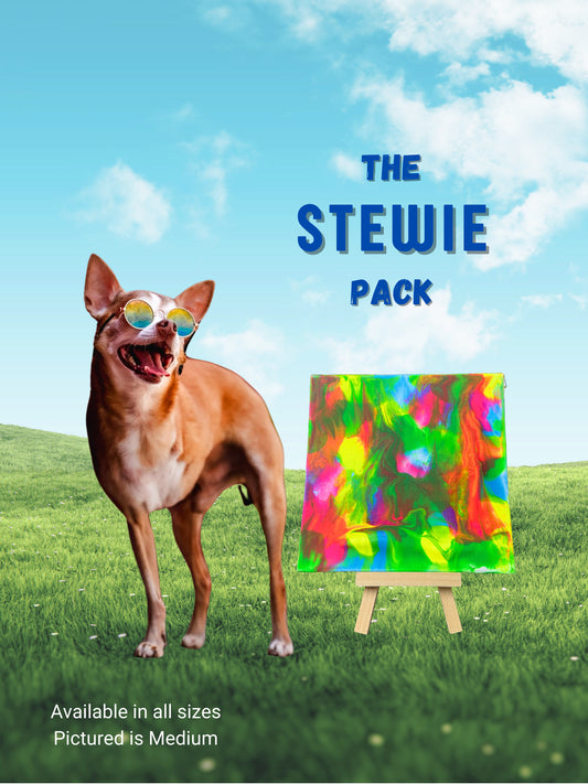 pawcasso Stewie art kit