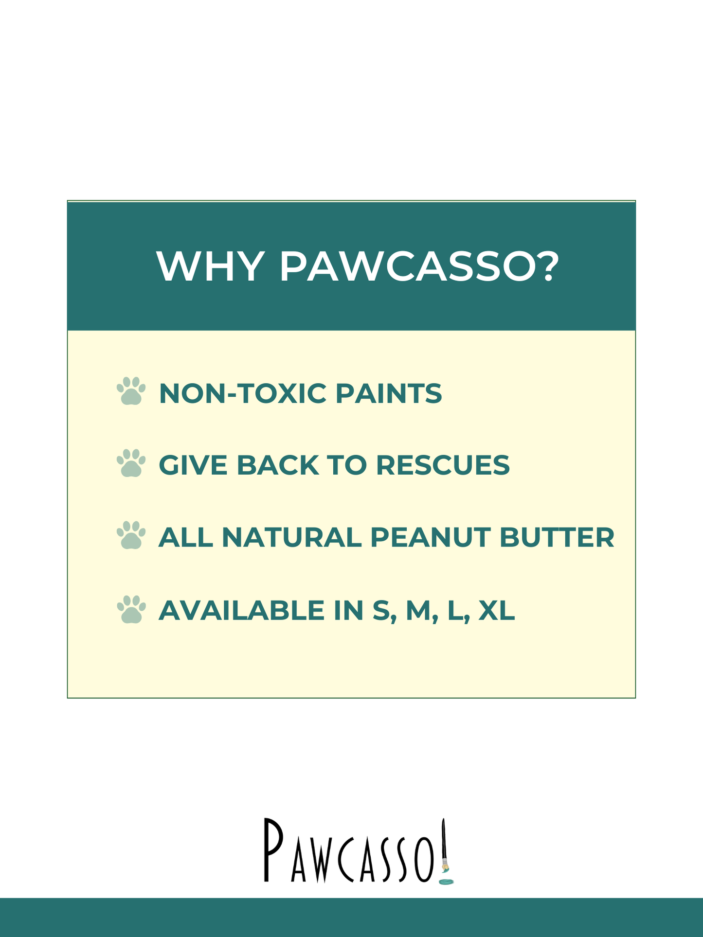 Pawcasso Sunset Pack Mess Free Dog Painting Art Kit Why