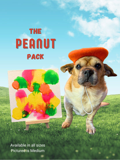 pawcasso Peanut art kit