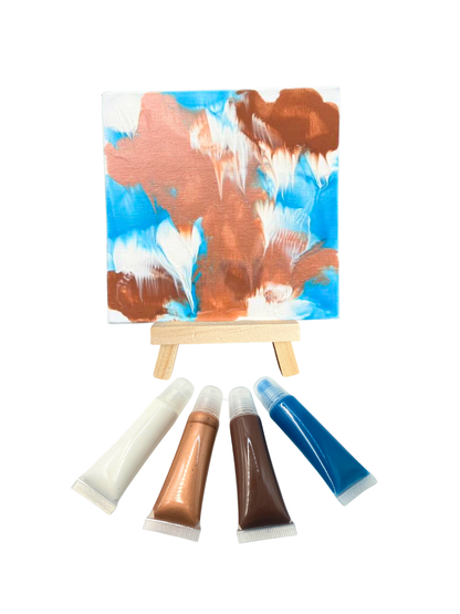 pawcasso Tucker art kit canvas